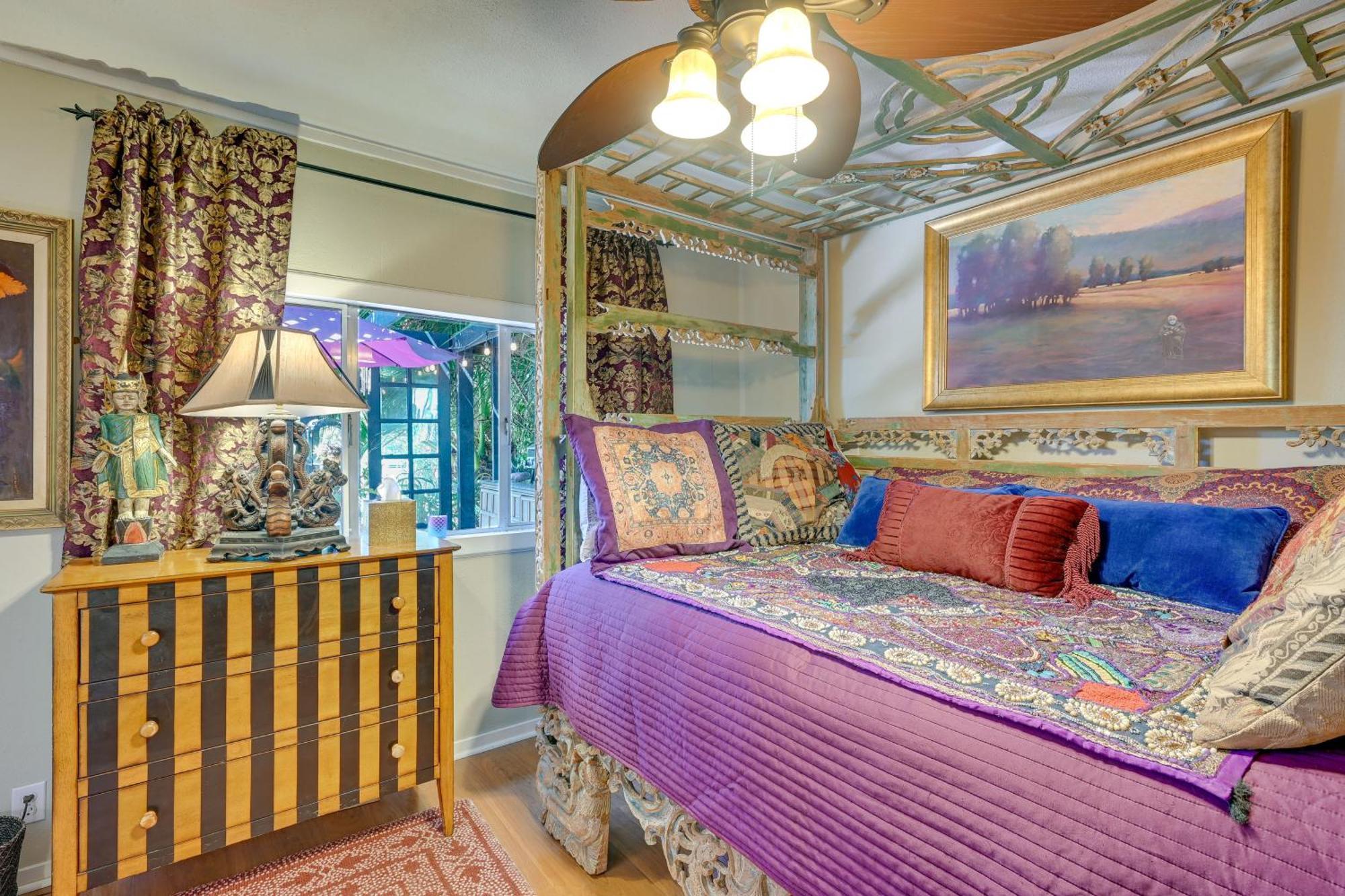 Bohemian Wonderland Benicia Bungalow With Pergola! Buitenkant foto