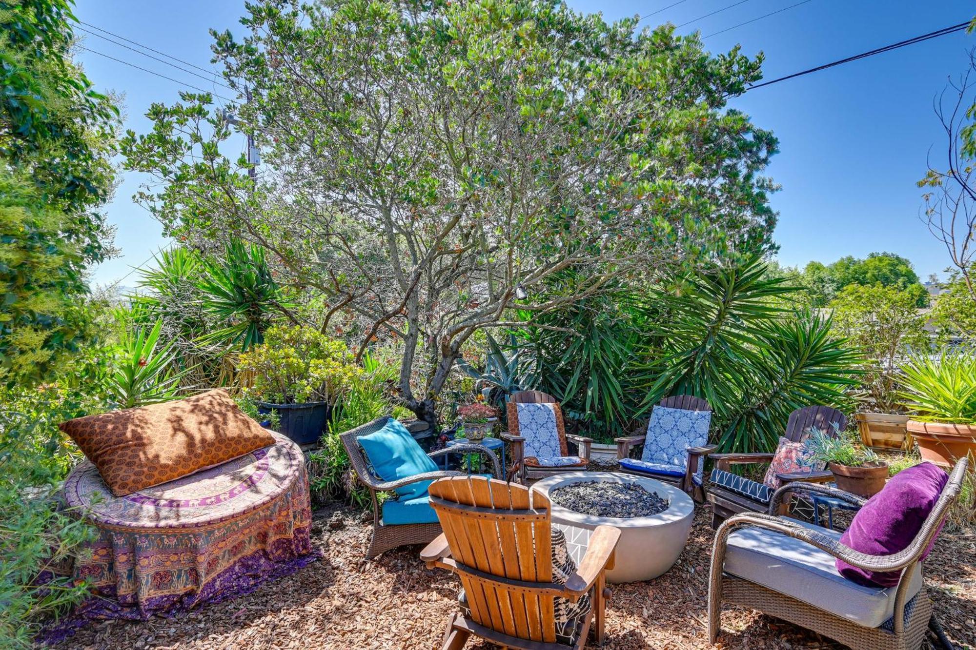 Bohemian Wonderland Benicia Bungalow With Pergola! Buitenkant foto